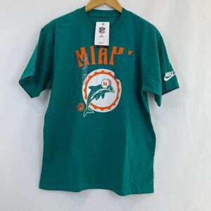 Miami Dolphins Rewind Pocket T-shirt Men's Small Teal Nike Tee NWT